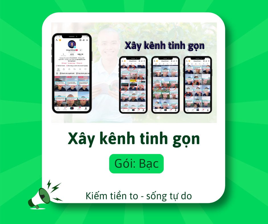 Xây kênh tinh gọn - Gói bạc