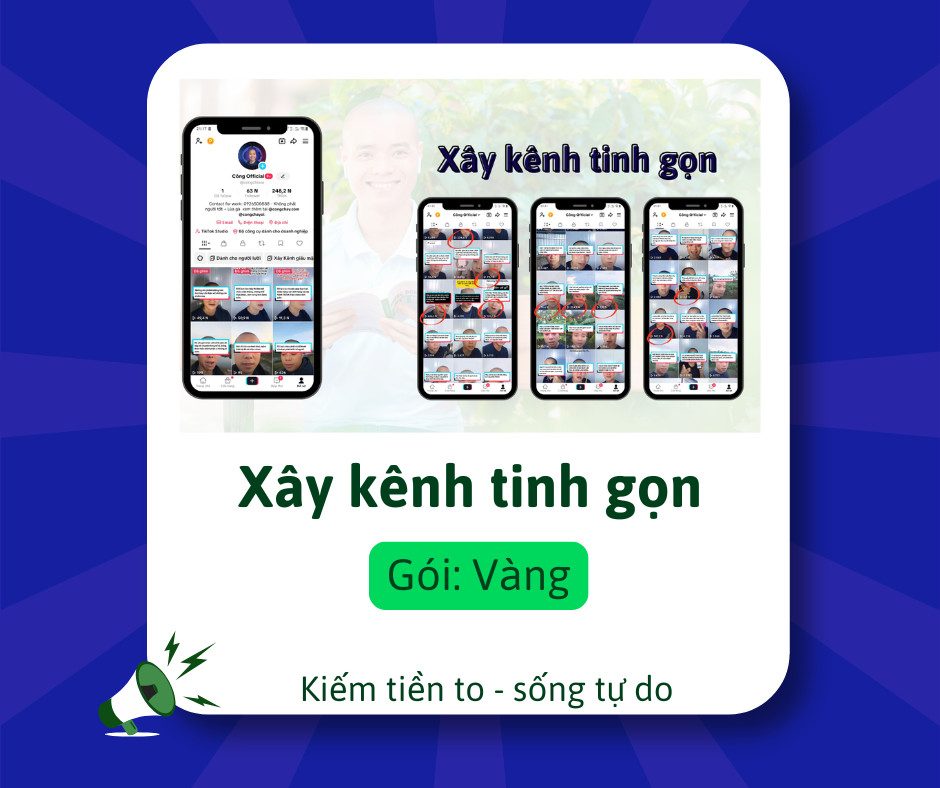 Xây kênh tinh gọn - Gói bạc