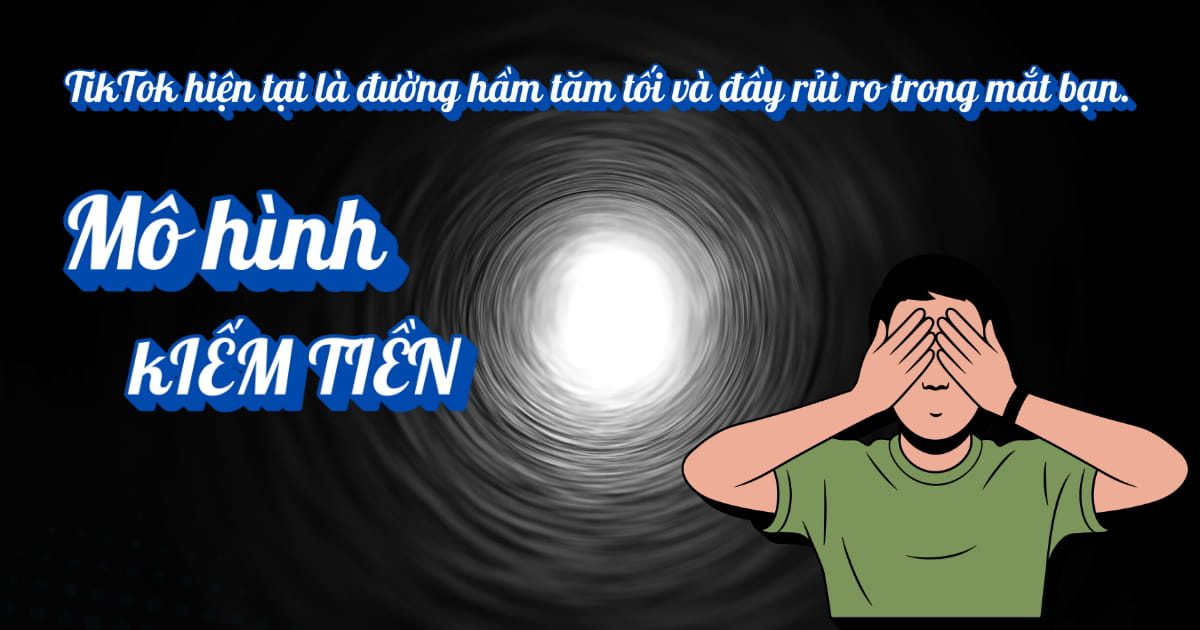 Sự hoảng loạn của người mới xây kênh TikTok.