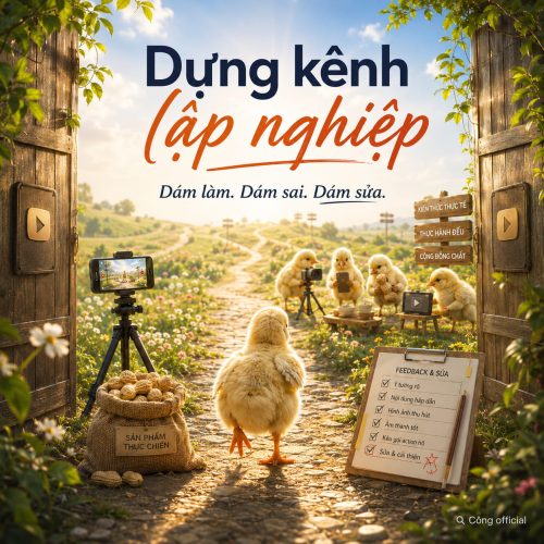 Ảnh sản phẩm Dựng kênh lập nghiệp